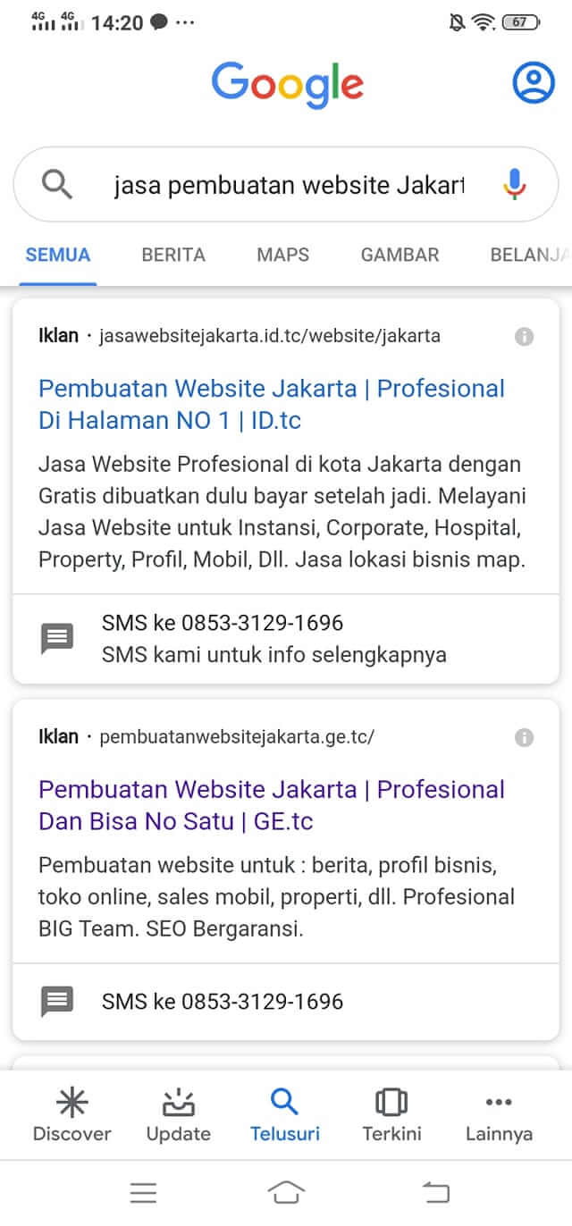 Layanan Jasa Website
